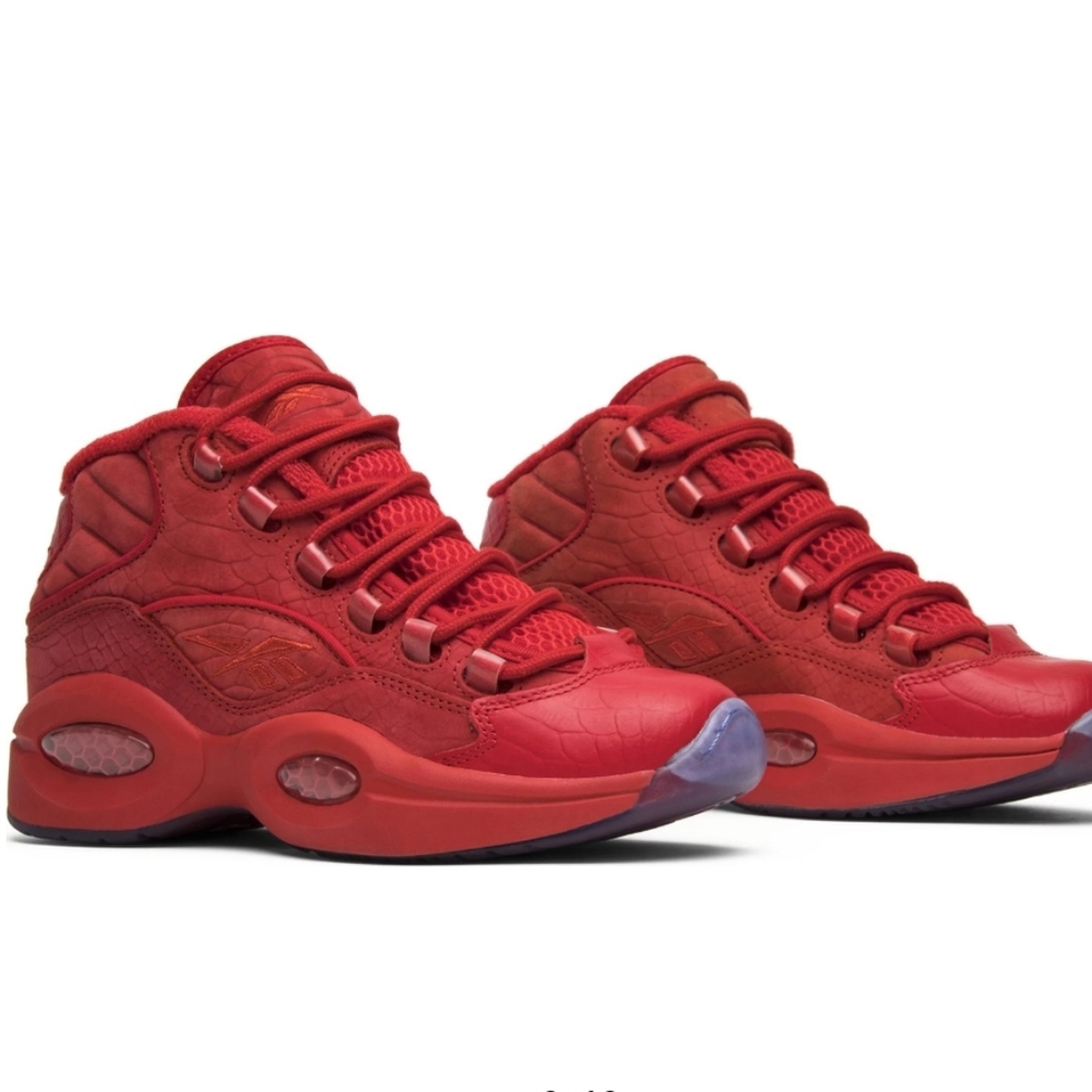 Reebok Question All red Allen Iverson x Teyana Taylor